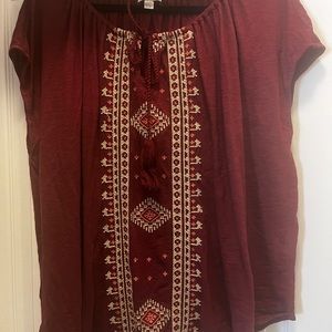 Loft Boho blouse XL